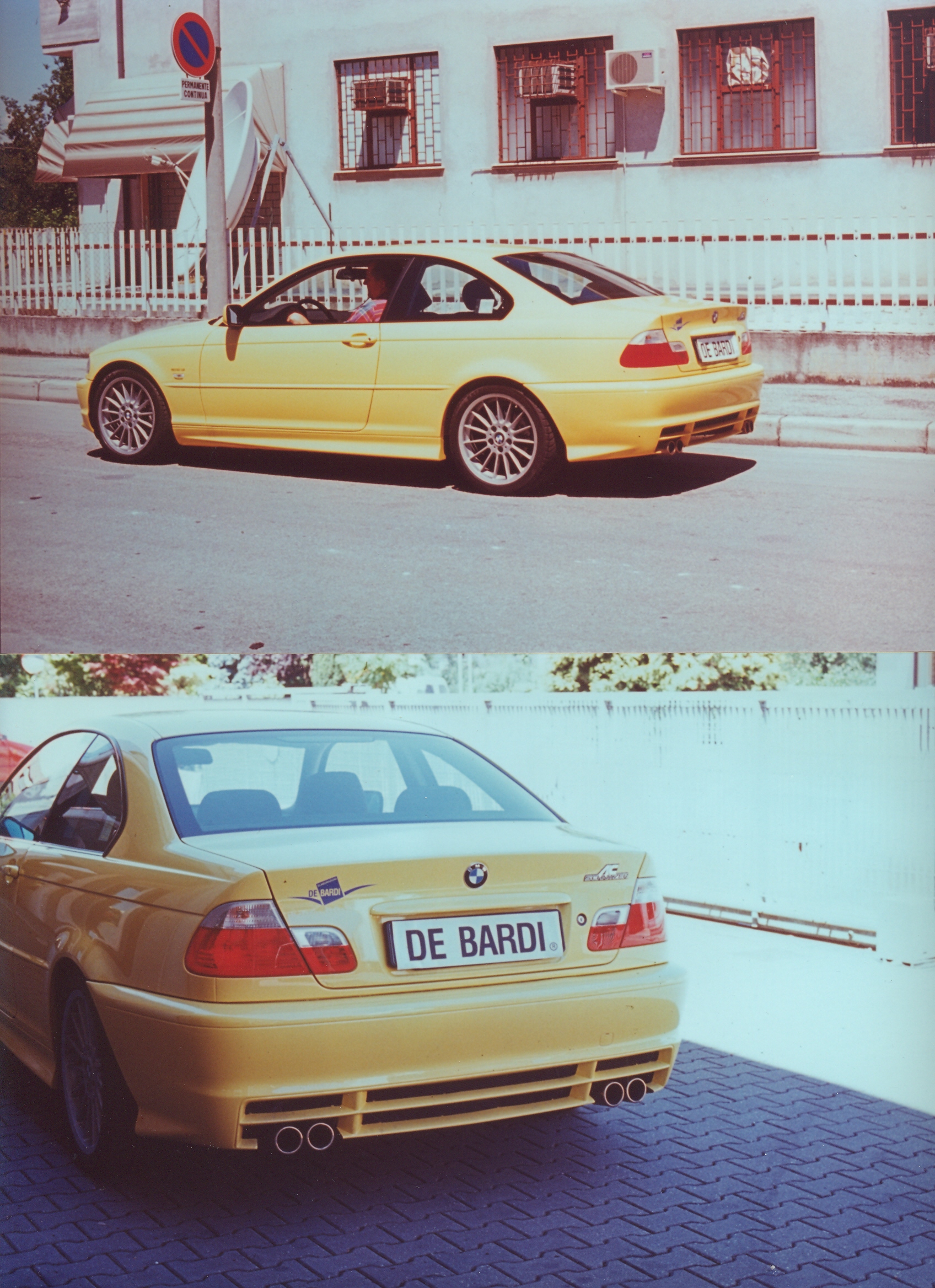 bmw giallo